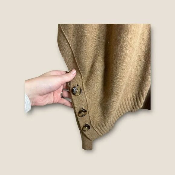 Club Monaco 100% Cashmere Poncho Sweater Size XS/Small - Picture 3 of 6